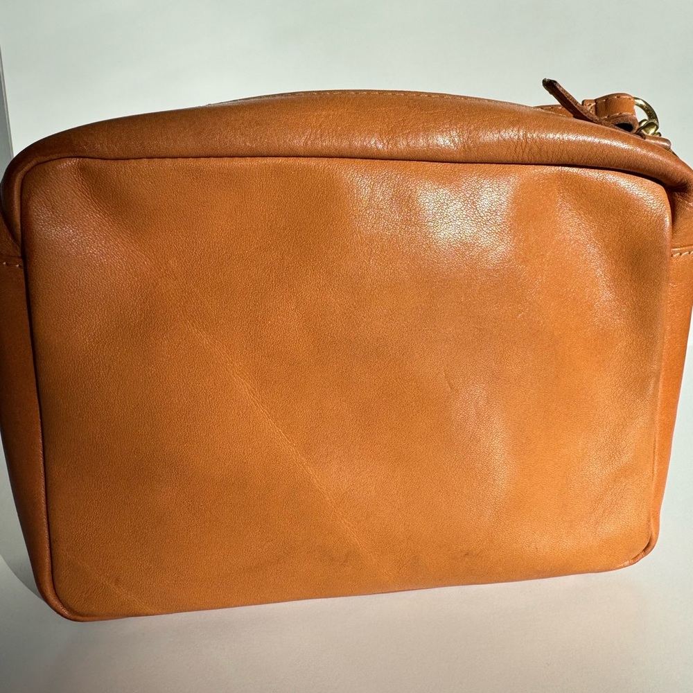 Clare V Midi Sac Natural with Stripes Leather Crossbody Bag - Picture 4 of 15